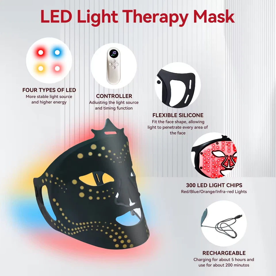 Infrared LED Light Therapy Mask