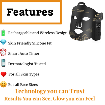 Infrared LED Light Therapy Mask